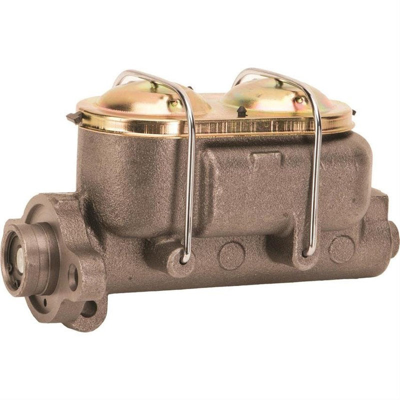 Proflow Master Cylinder, GM Original Style 67-77, Cast Iron, Natural, 1-1/8 in. Bore, Dual Bowl, Left Port, GM Original Style 67-77 - PFEMC3090