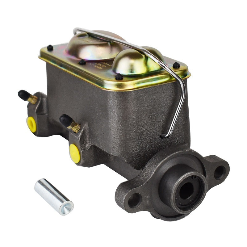 Proflow Master Cylinder, GM 70-80 Cast Iron, Natural, 1-1.8 in. Bore, Dual Bowl, Left Port, Each - PFEMC3514 PFEMC3514