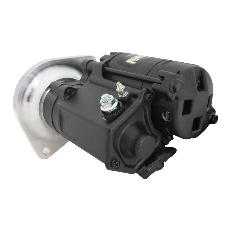 Proflow Starter Motor Power Torque Mini, SB For Ford 289, 302, 351 Windsor & Cleveland, Manual Transmission 1.4KW, 3.25 Ratio, Black - PFEPM9604