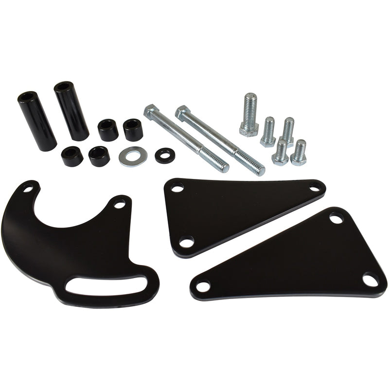 Proflow Power Steering Pulley and Bracket Kit suit Sagnaw Series1 For Chevrolet Big Block LWP Black - PFEPSP580BK PFEPSP580BK