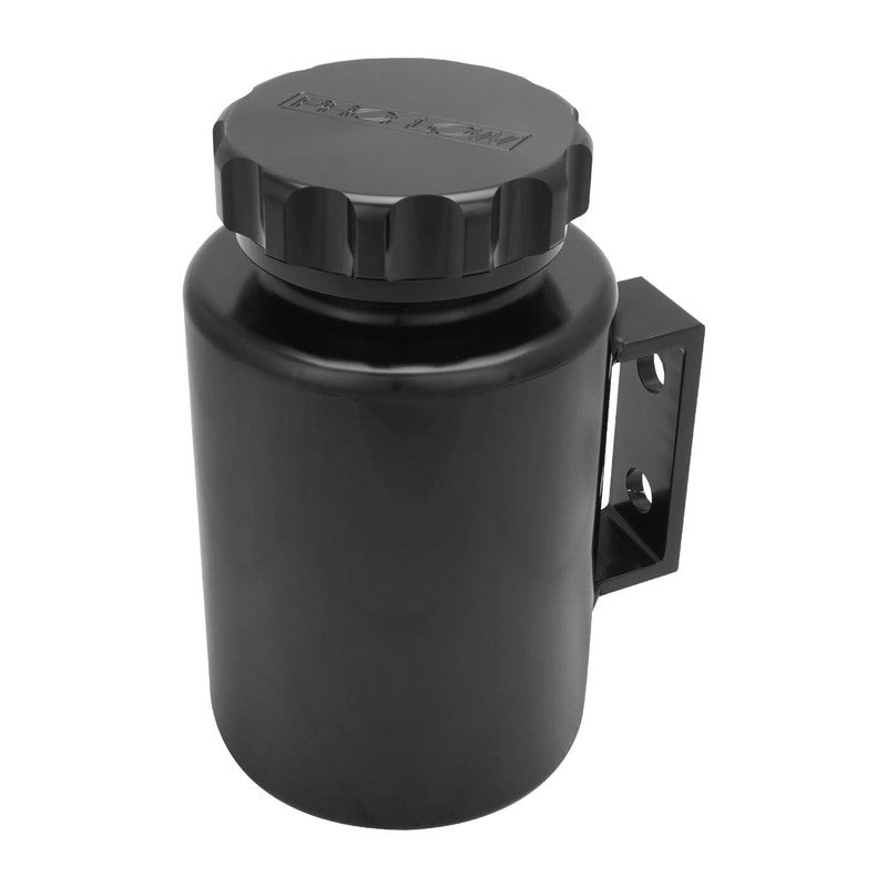 Proflow Power Steering Reservoir, Remote, Aluminium, Black Universal 120mm x 90mm Male AN10 - PFEPST3BK PFEPST3BK