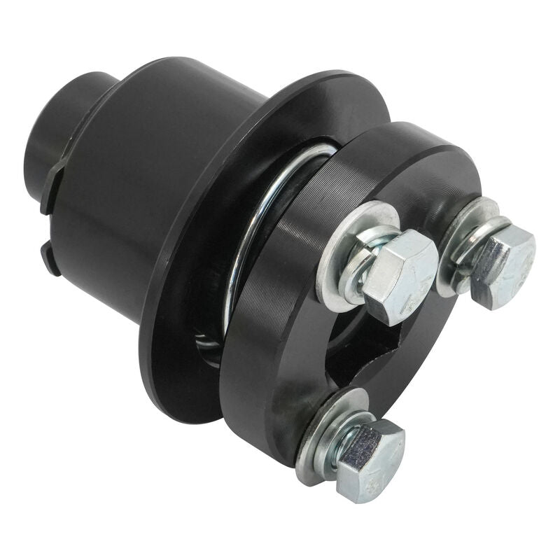 Proflow Aluminum Quick Release Hub, Rim Style ,3/4 Inch, Spring Loaded Hub, Black Anodized - PFEQRSPRINGHUB-BK