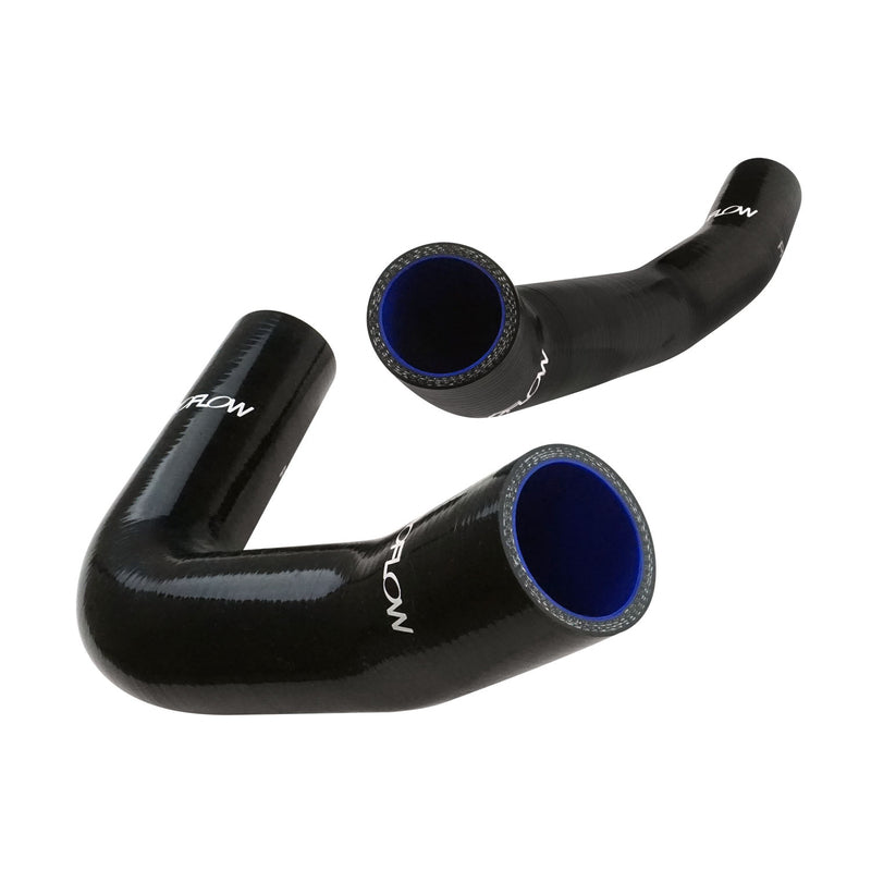 Proflow Radiator Hose Kit, Silicone, Black, 5mm wall, 4 ply, For Holden Chevrolet 350 327 HQ HJ HX HZ, Kit - PFERHK103