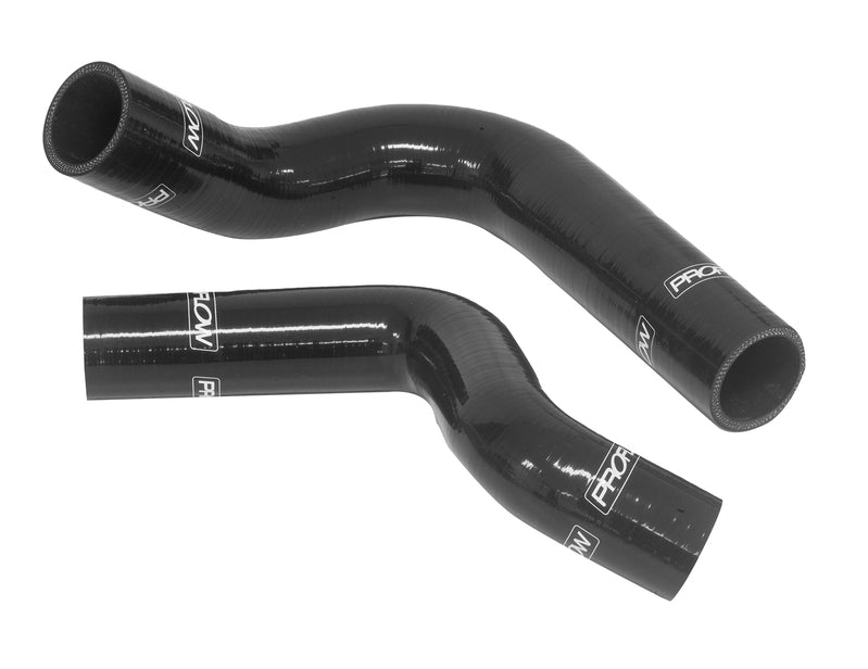 Proflow Radiator Hose Kit, Silicone, Black, 5mm wall, 4 ply, For Ford XR XT XW Windsor 289, 302, RH Inlet Water Pump, Kit - PFERHK302 PFERHK302