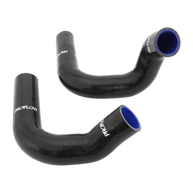 Proflow Radiator Hose Kit, Silicone, Black, 5mm wall, 4 ply, For Ford XW XWGT ZC 351 Windsor, RH Inlet Water Pump, Kit - PFERHK304