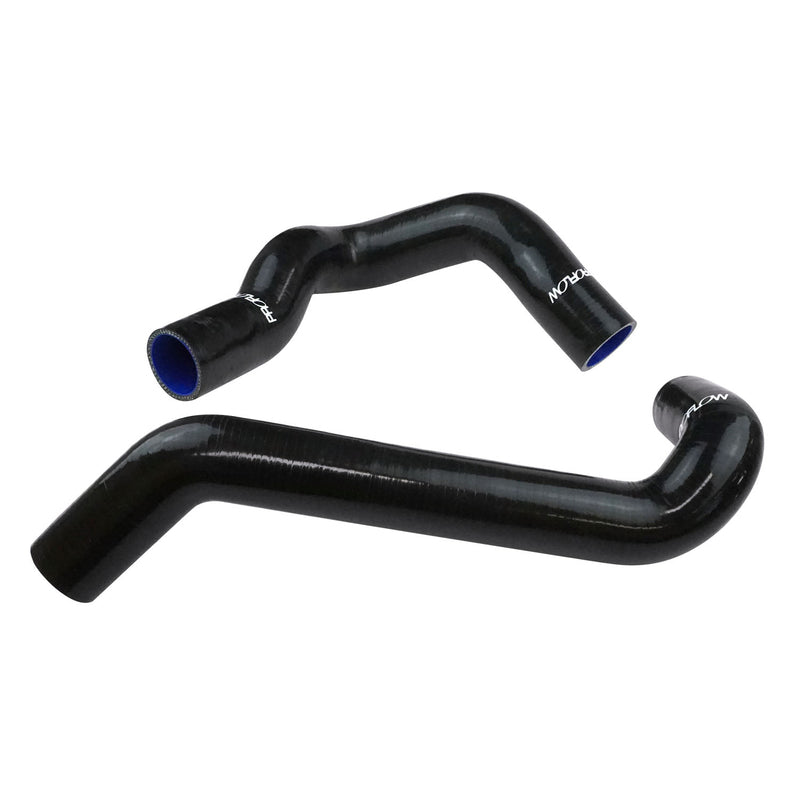 Proflow Radiator Hose Kit, Silicone, Black, 5mm wall, 4 ply, For Ford XA XB 550 Wide Core Radiator, 302 351 Cleveland 302 351C, Kit - PFERHK305