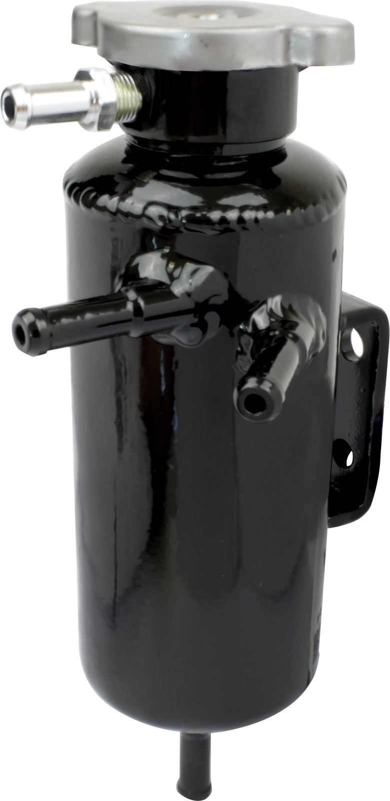 Proflow Radiator Overflow Tank, Universal, Aluminium, 60mm Diameter, 200mm Height, Black - PFERO05BK PFERO05BK