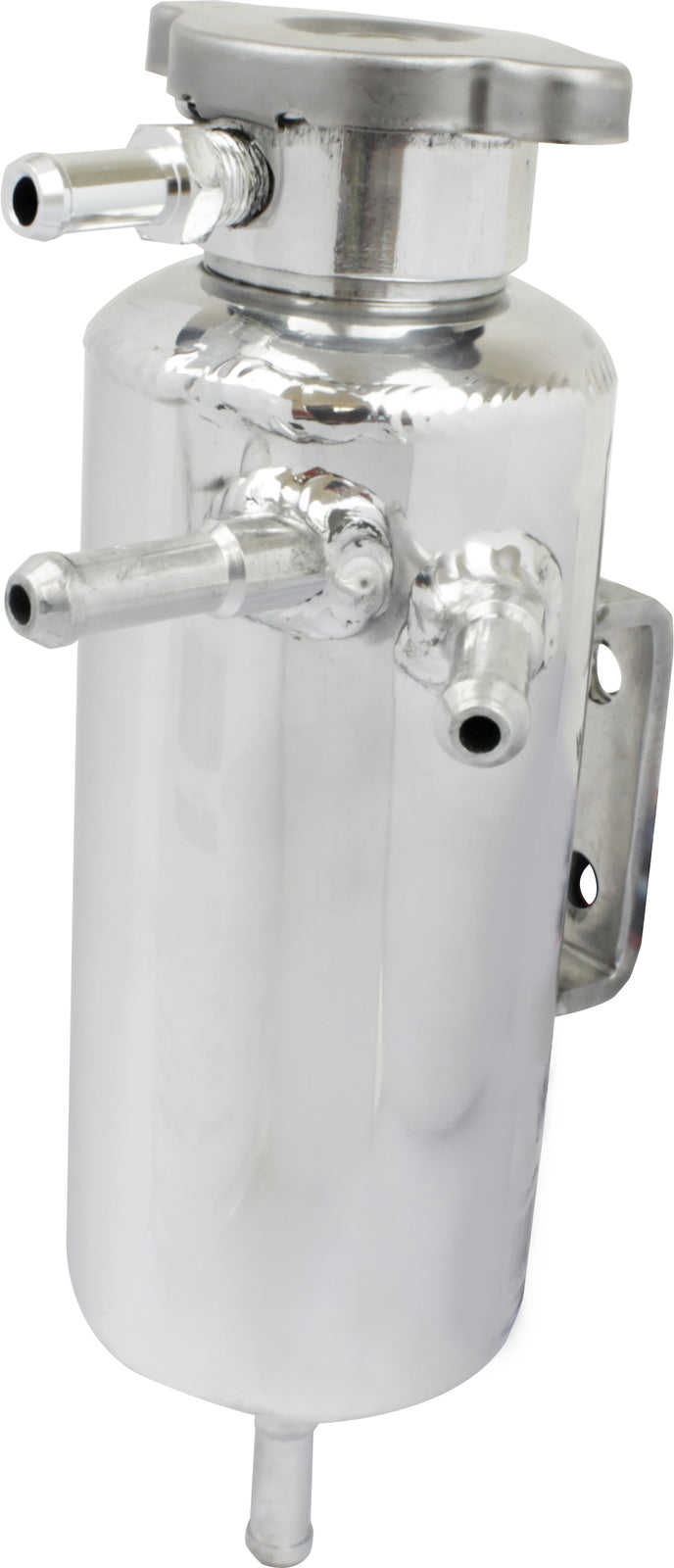 Proflow Radiator Overflow Tank, Universal Aluminium, 60mm Diameter, 200mm Height, Polished - PFERO05P PFERO05P