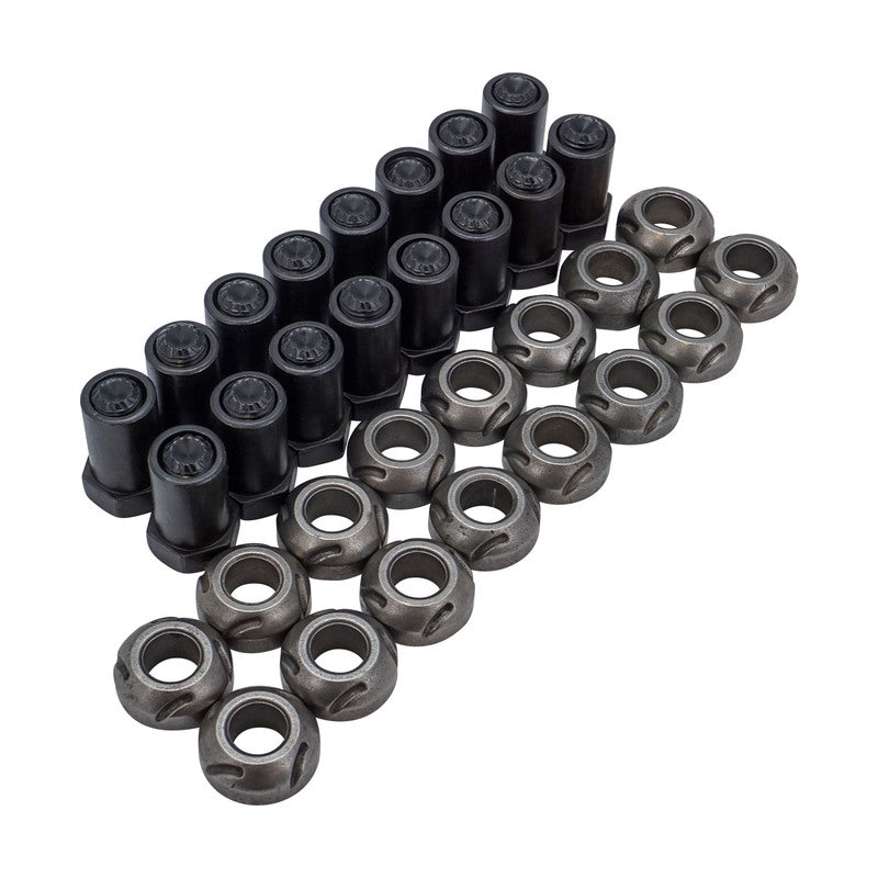 Proflow Pro OE Style Upgrade Rockers SB Chev, Holden Chevrolet,1.5 Ratio, 3/8 Stud, 4340 Alloy Steel Roller Tip, Includes Fulcrums & Posi Locks, Kit - PFERRK-3002