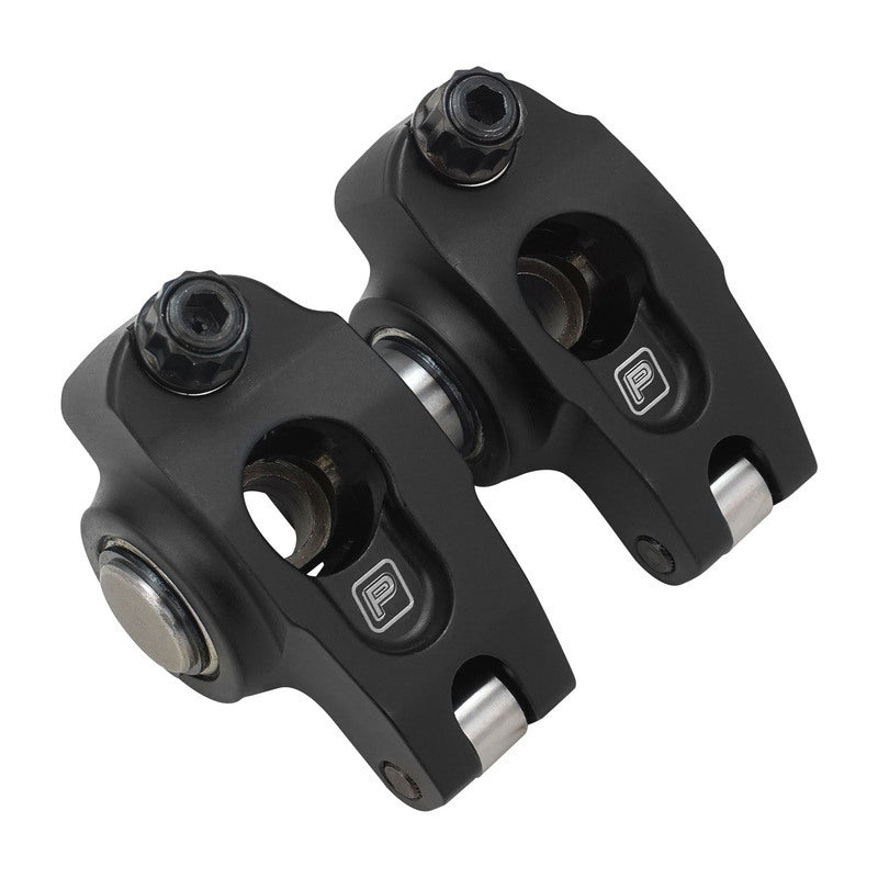 Proflow SuperMax Pro 2024 Aluminium Series II Rocker Arms, Suit Holden V8 VN 5.0L Style Aftermarket Heads, 1.65 Ratio, 7/16'' Shaft Mount, Black, Set - PFERRK-6000 PFERRK-6000