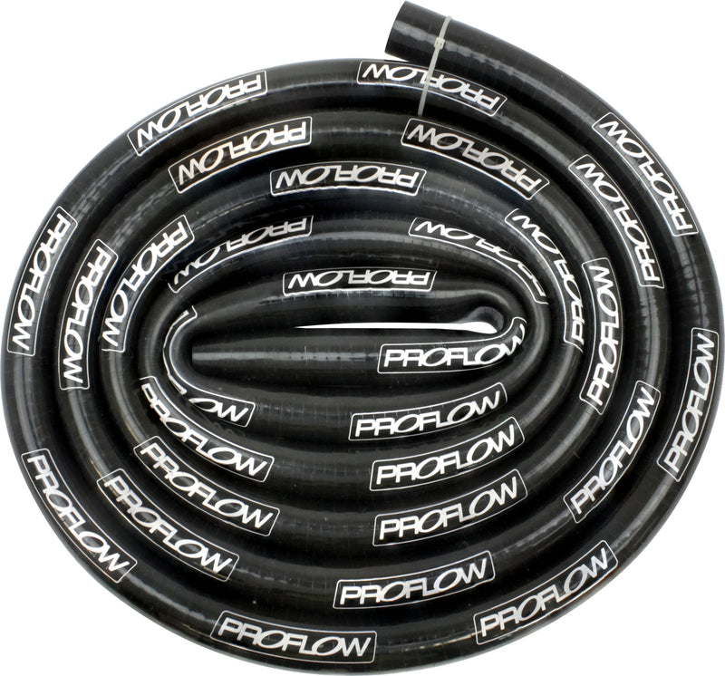 Proflow Silicone Heater Hose, 25mm (1.0''), Black, 3 Metre - PFESHH25BK PFESHH25BK