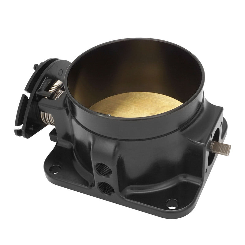 Proflow Throttle Body, Universal 80mm Bore Size, MPI, Billet Aluminium, Black Anodised - PFETBU80BK