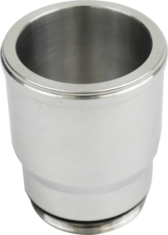 Proflow Inlet Fittings, Aluminium, 1.250 in. Hose to 1 3/16 in. Straight Cut Male, Silver Anodised - PFETH-125 PFETH-125