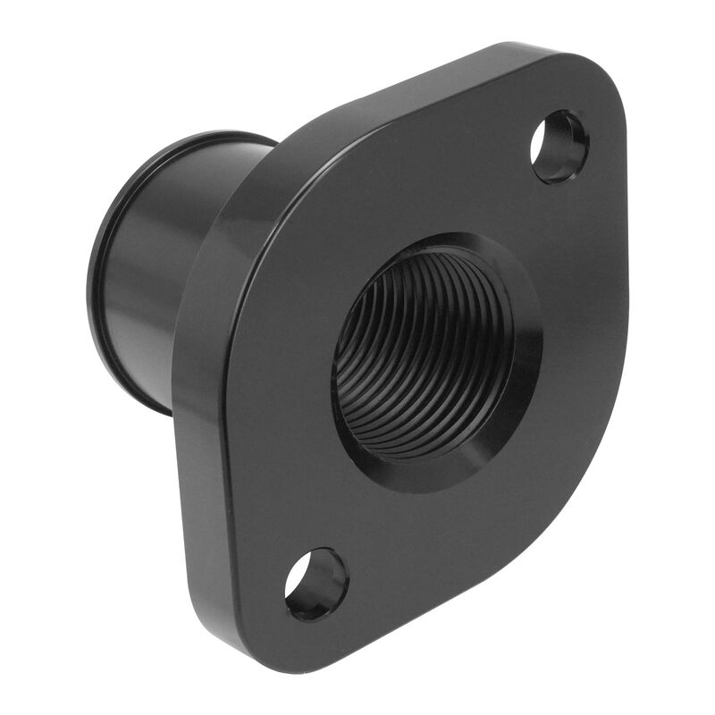 Proflow Billet Aluminium Top Water Neck Housing, For Nissan & Holden, RB30, Black - PFETH-818BK