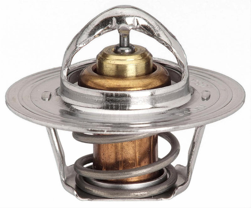 Proflow Thermostat, For Ford/Chev 180F Degree, High-Flow, Bypass Valve, Copper/Brass, Stainless Body, 54mm, Each - PFETHERM4 PFETHERM4