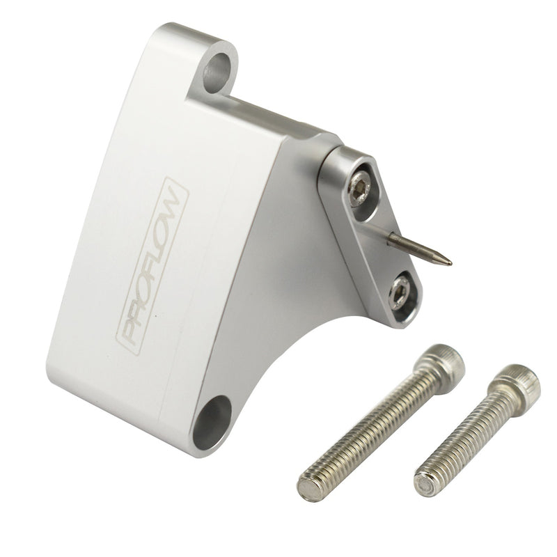 Proflow Timing Pointer, Billet Aluminium, Polished, Chev Small Block, 8 in. Balancer - PFETP-302S PFETP-302S