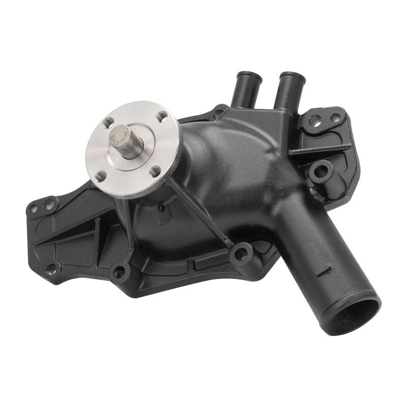 Proflow Water Pump Black Aluminium Ultra Cool Holden, Commodore V8-253-308 Red & Blue Engine Short Style Pump, Each - PFEWP-0023BK PFEWP-0023BK