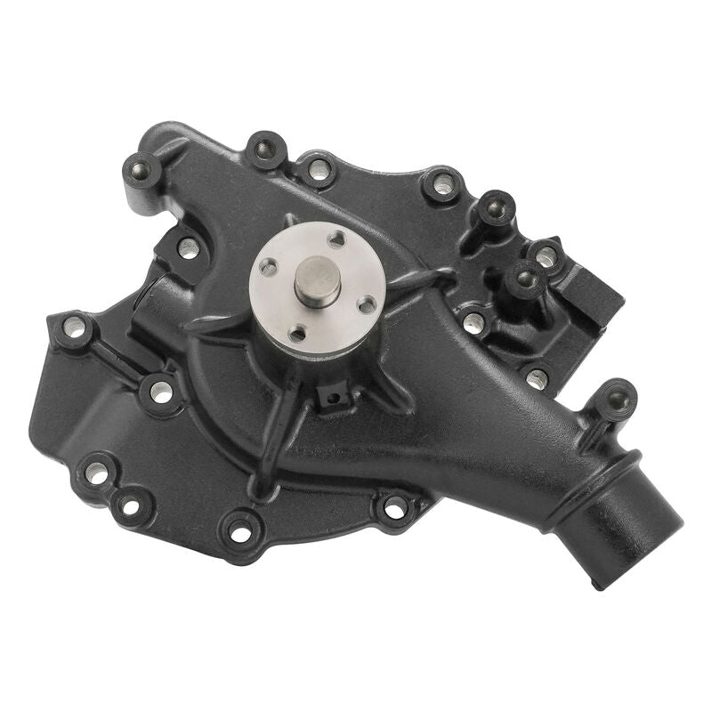 Proflow Replacement Water Pump, Cast Aluminium BB Ford 429 460, Black Finish, Each - PFEWP-8211BK