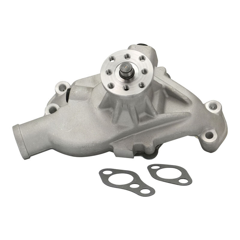 Proflow Replacement Water Pump, Cast Aluminium Ultra Cool, SB Chev, Short Style, Satin Finish, Each - PFEWP-9208