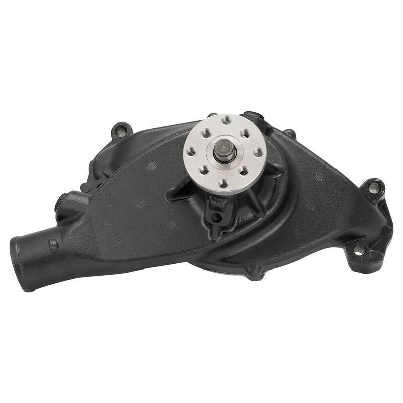 Proflow Replacement Water Pump, Cast Aluminium Ultra Cool, BB Chev, Shorty Style, Black Finish, Each - PFEWP-9212BK