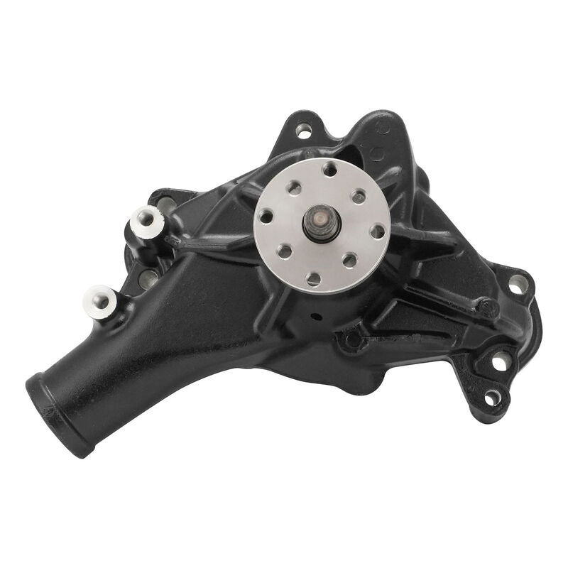 Proflow Replacement Water Pump, Cast Aluminium Ultra Cool, SB Chev Long Style, Black Finish, Each - PFEWP-9240BK