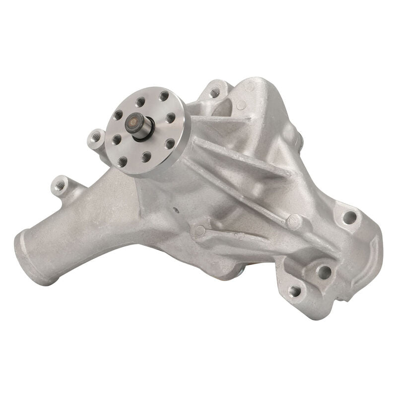 Proflow Replacement Water Pump, Cast Aluminium Ultra Cool, SB Chev Long Style, Satin Finish, Each - PFEWP-9240 PFEWP-9240
