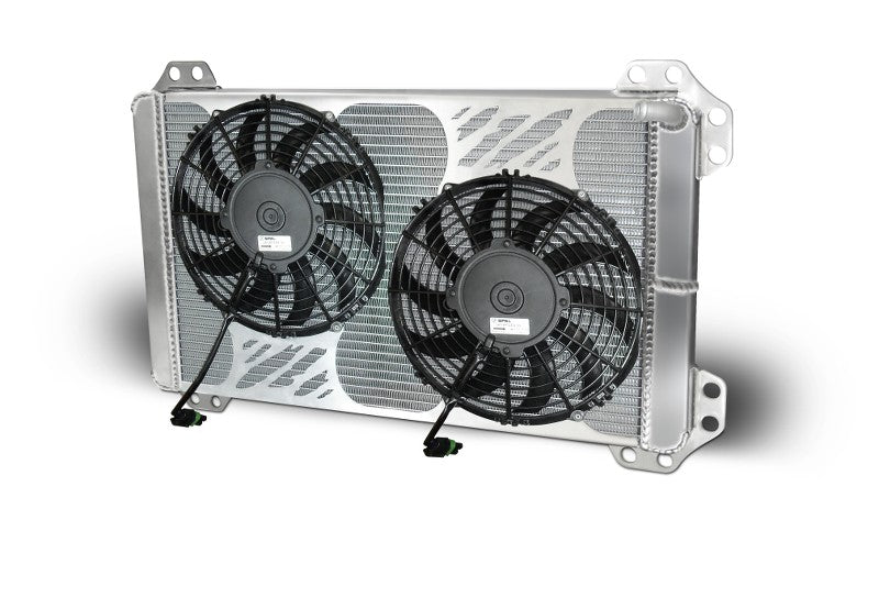 AFCO 2010-2014 Ford Raptor/F150 Heat Exchanger With Fans - 80284PRO 80284PRO