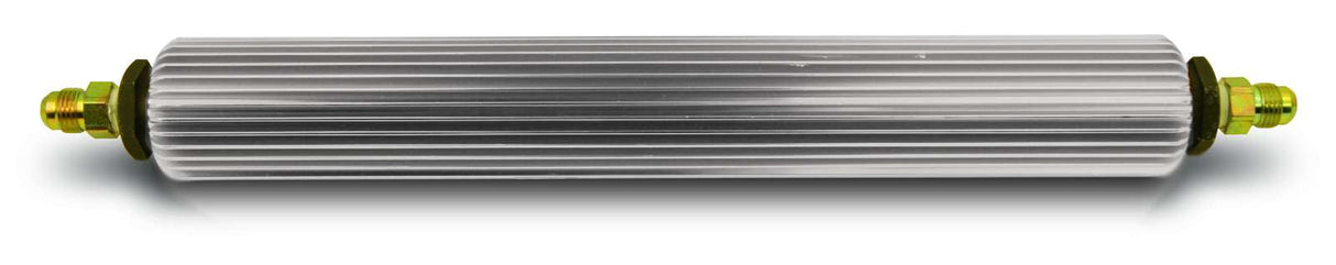 AFCO Aluminum Power Steering Fluid Cooler In-Line Design 14-3/4 Inches Long - 37600 37600