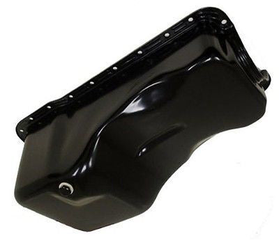 RTS Oil Pan Sump, Steel, Black Finish, Replacement, SB For Ford Falcon 351 Windsor, Each - RTS-25-9532BK RTS-25-9532BK