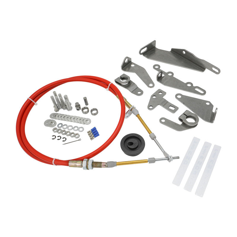 RTS Automatic Ratchet Shifter, Striker Pro Grip, Suit 2, 3 & 4 Speed Transmissions, Full Billet Cover, RHD, Kit - RTS-80689