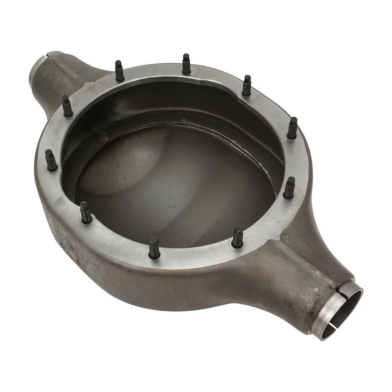 RTS Rear Axle Diff Housing, For Ford Early Style 9in. Heavy Duty, Steel, Hotrod Smooth Round Back, Accepts 3.00 in. Axle Tubes - RTS-DHNF9RB