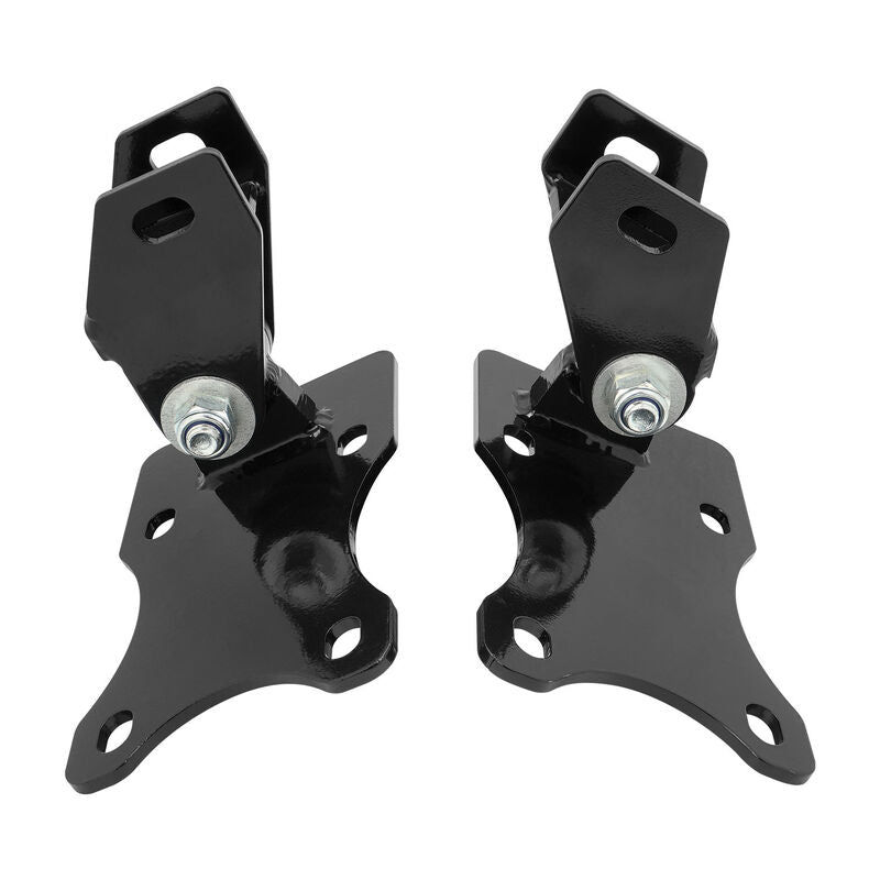 RTS Power Mount, Engine Mount, Engine Swap, GM LS Into Torana LH-LX, Black/Black Polyurethane , Set - RTS-EMP007 RTS-EMP007