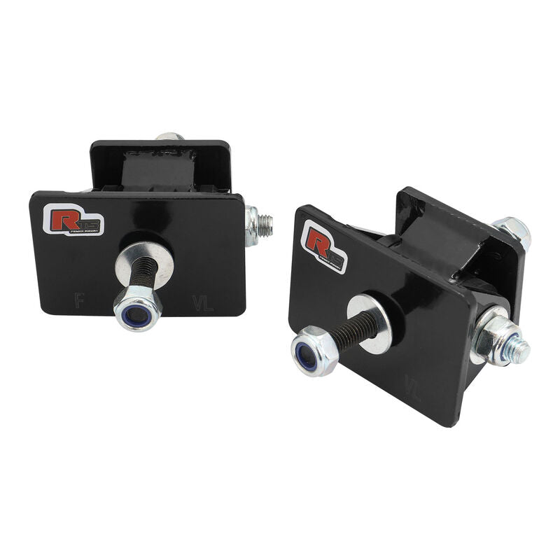 RTS Power Mount, Engine Mount, Replacement, For Nissan R31, Holden RB30 , VL Commodore, Black/Black Polyurethane , Set - RTS-EMP014