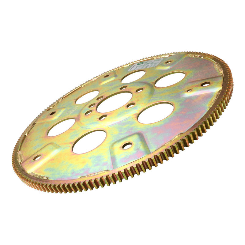 RTS Transmission Flexplate, Gold Zinc BB Chevrolet 454 168 Tooth - External - 1-Piece Rear Main Seal, Each - RTS-FP454L RTS-FP454L