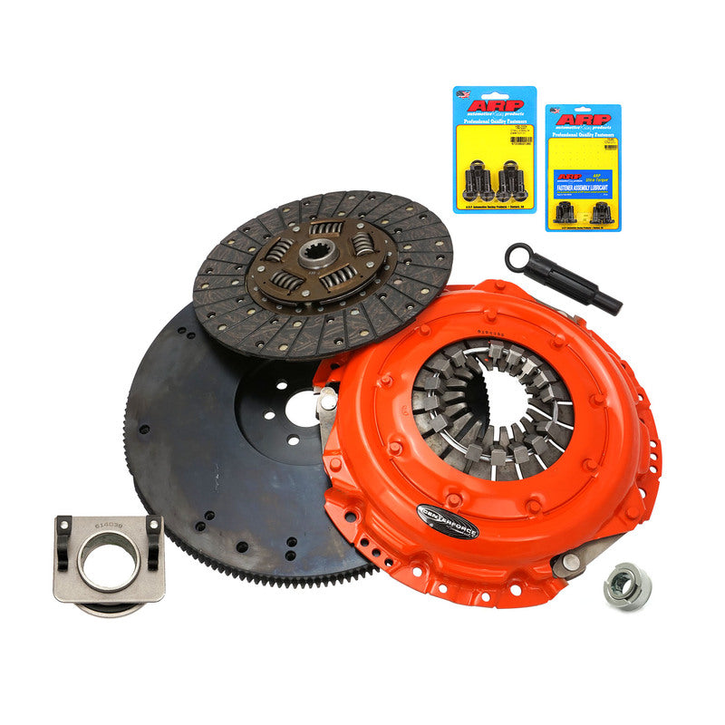 RTS & Centerforce Performance Series 11'' Clutch & Black Flywheel Assembly, Ford V8 289, 302, 351 Windsor & Cleveland, Kit - RTS-FW002-CEN-BLK RTS-FW002-CEN-BLK