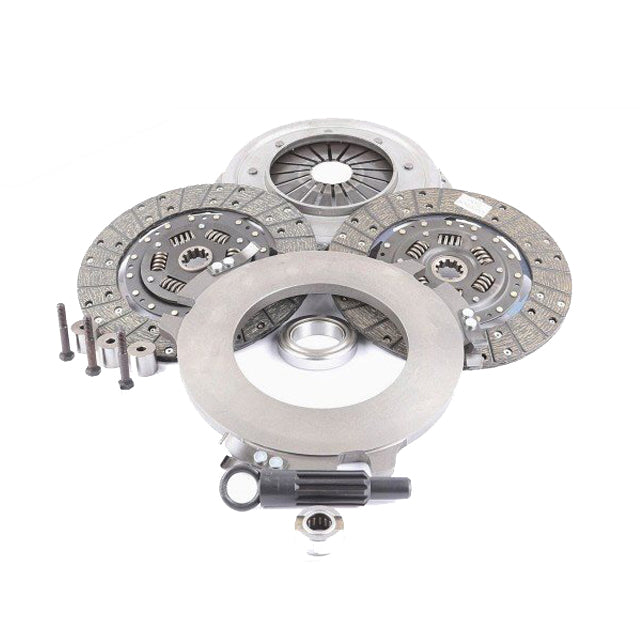 RTS OE, Ford Twin Plate Clutch Kit, Includes Thrust Bearing, Spigot Bearing, Bolts, 1 1/16" x 10 Spline, To Suit Falcon GT, 351C, Kit - RTS-KFD25001 RTS-KFD25001