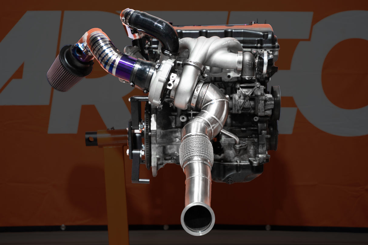 ARTEC Mitsubishi Evo X 4B11T 3.5" V-Band Downpipe