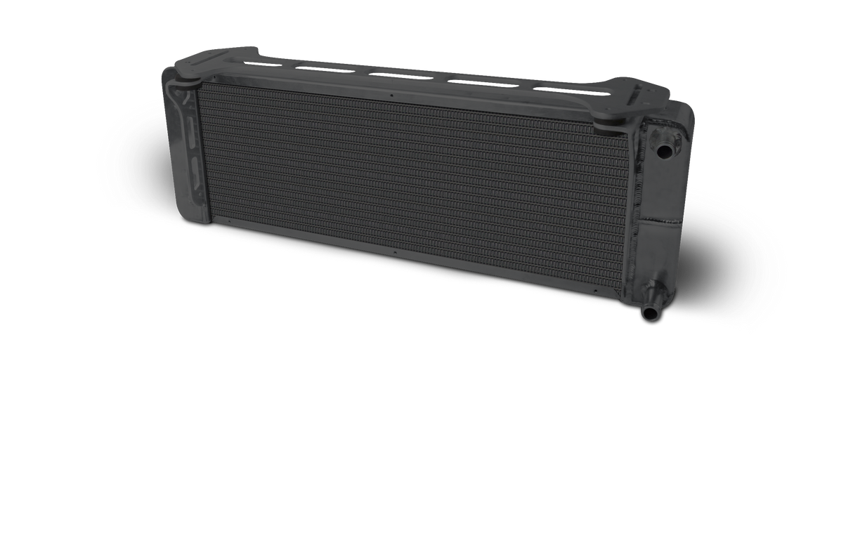 AFCO Aluminum Satin Heat Exchanger 1999-04 Ford Lightning/F150 Double Pass (L - 26-3/8”) X (W - 3”) X (H - 8-7/8”) - 80249N 80249NB
