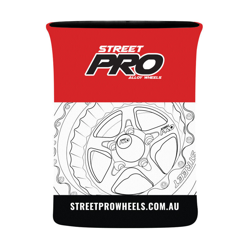 Street Pro Wheels Pop-Up Counter Stand, With Fabric & Carry Bag, 1000 x 800 x 530mm - STPSTAND1 STPSTAND1