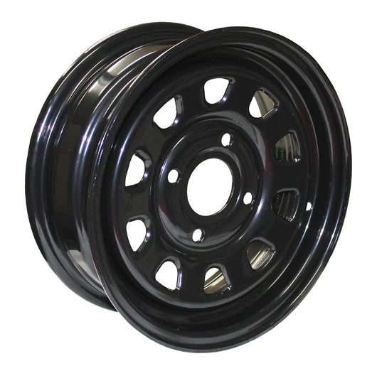 Ministock Welded Wheel 13 X 5 Daytona Black STW 13X5 WELD BLACK