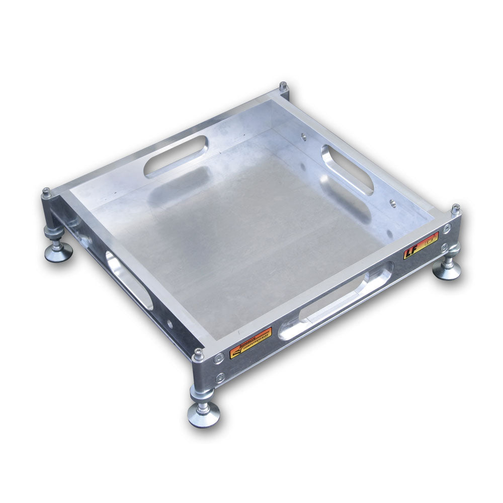 Longacre Billet Scale Pad Levelers with 1 Built-in SideSlider™ for 2 1/2" Pads - Set of 4 - 52-72842