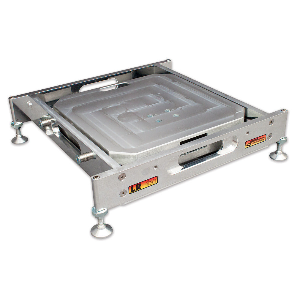 Longacre Billet Scale Pad Levelers with 1 Built-in SideSlider™ for 2 1/2" Pads - Set of 4 - 52-72842