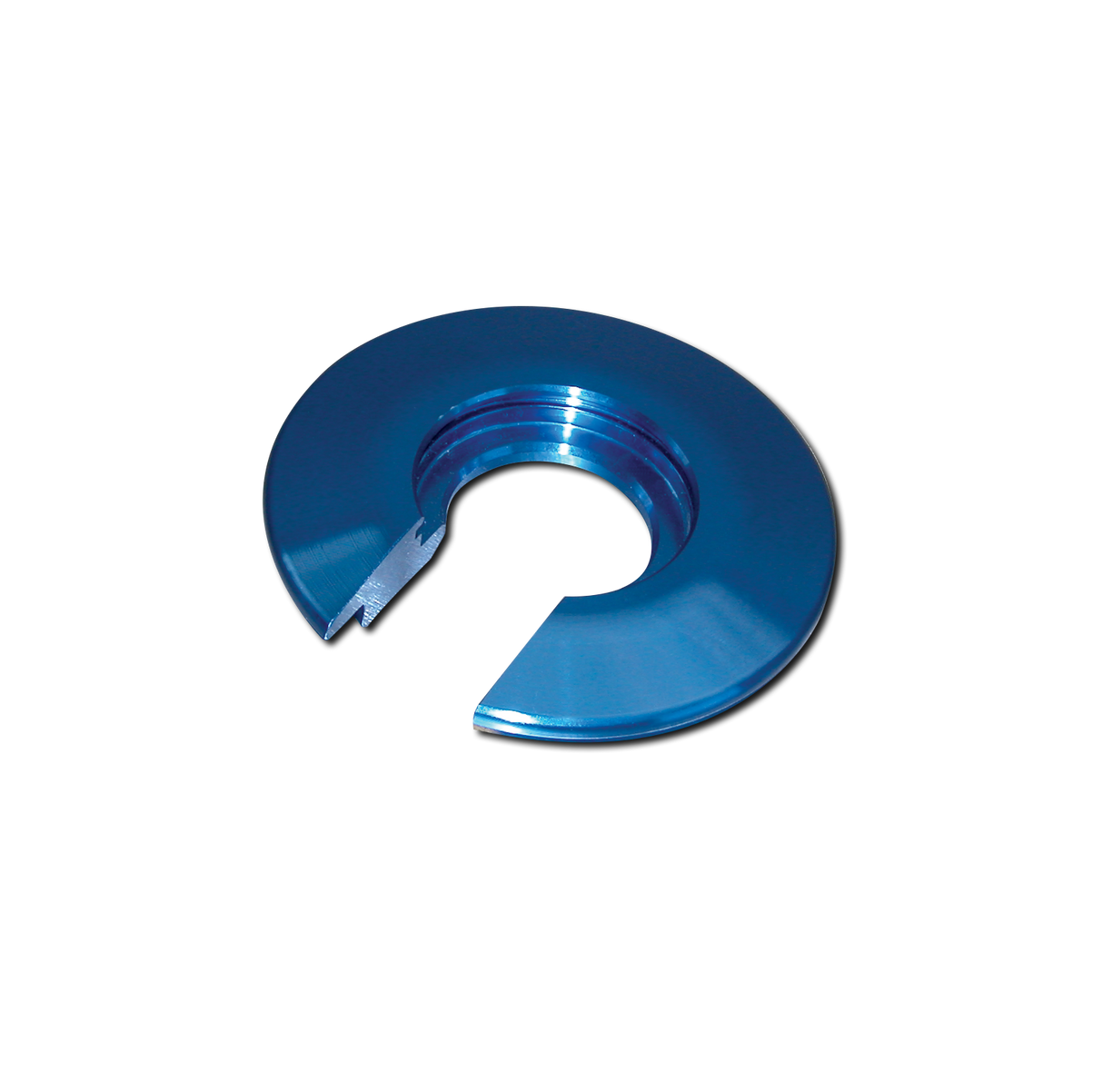 AFCO Aluminum Spring Seat Low Profile Drag Shock Blue - 20128D 20128D