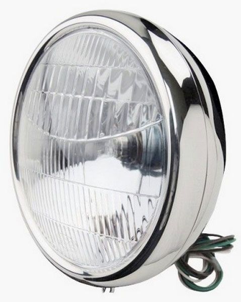 Vintique Inc S/S Headlamps With Turn Signal Installed (VIB-13000-QSTS)
