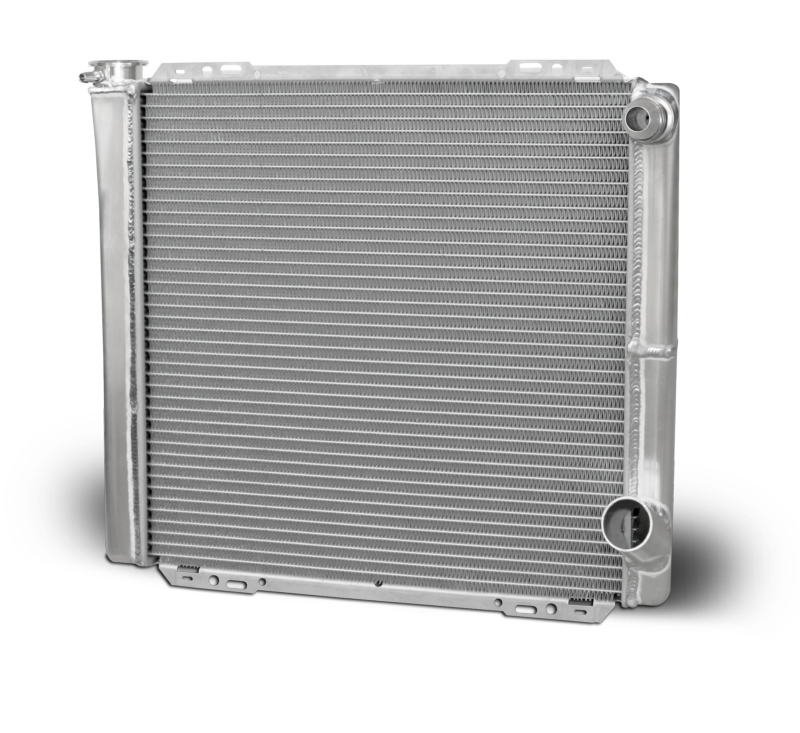 AFCO Aluminum Radiator Circle Track 22 Inch Double Pass Chevy 20AN Inlet - 80100NDP-20 80100NDP-20