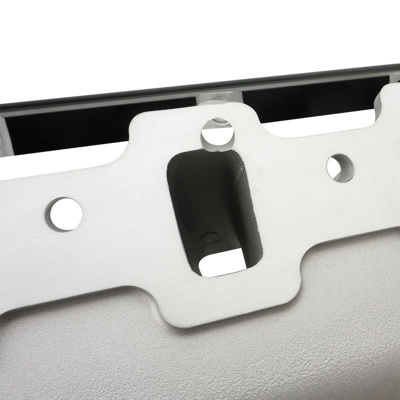 VPW Intake Manifold EFI, Holden, Commodore V8, VN 253, 304, 308, High Rise Single Plane, Square Bore, Aluminium, Black Fuel Rail Kit AN6 - VPWM28945-ALUM