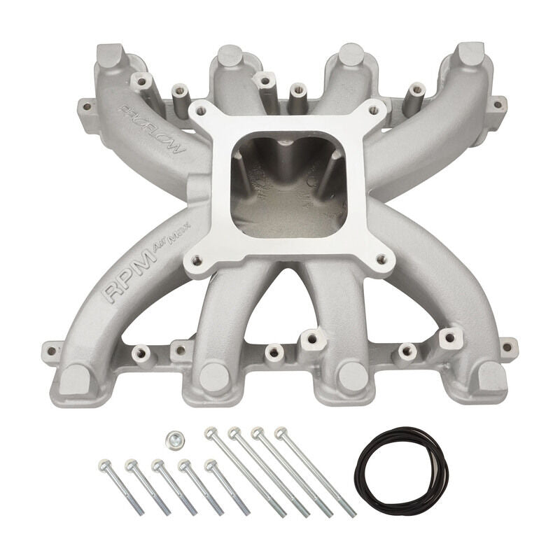 VPW Intake Manifold & Carburettor Kit, LS3 Holden Commodore ,Chev Air Max Intake, Repro Holley Style 750CFM Vac Sec, Carburettor, Kit - VPWM300131-KIT