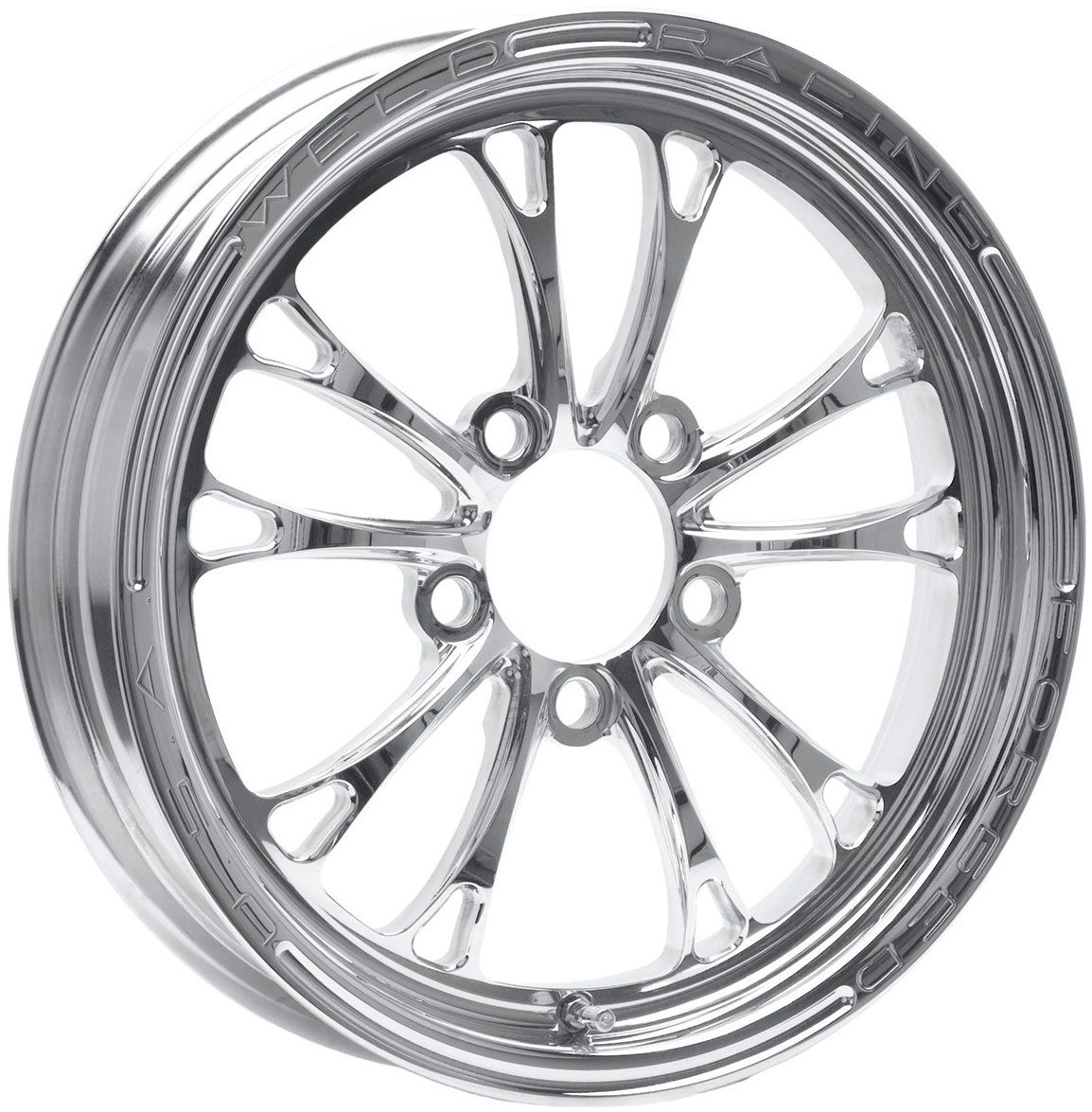 WELD V-Series Drag Front Runner 1-Piece - Polished (WE784P-1704204)