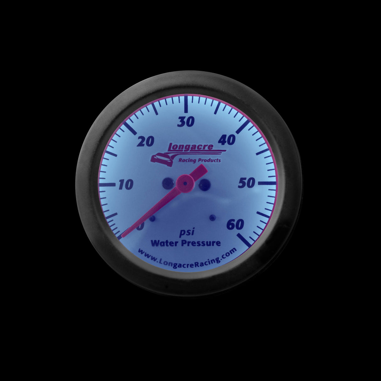 Longacre Sportsman™ Elite Water Pressure Gauge 0-60 psi - 52-46904