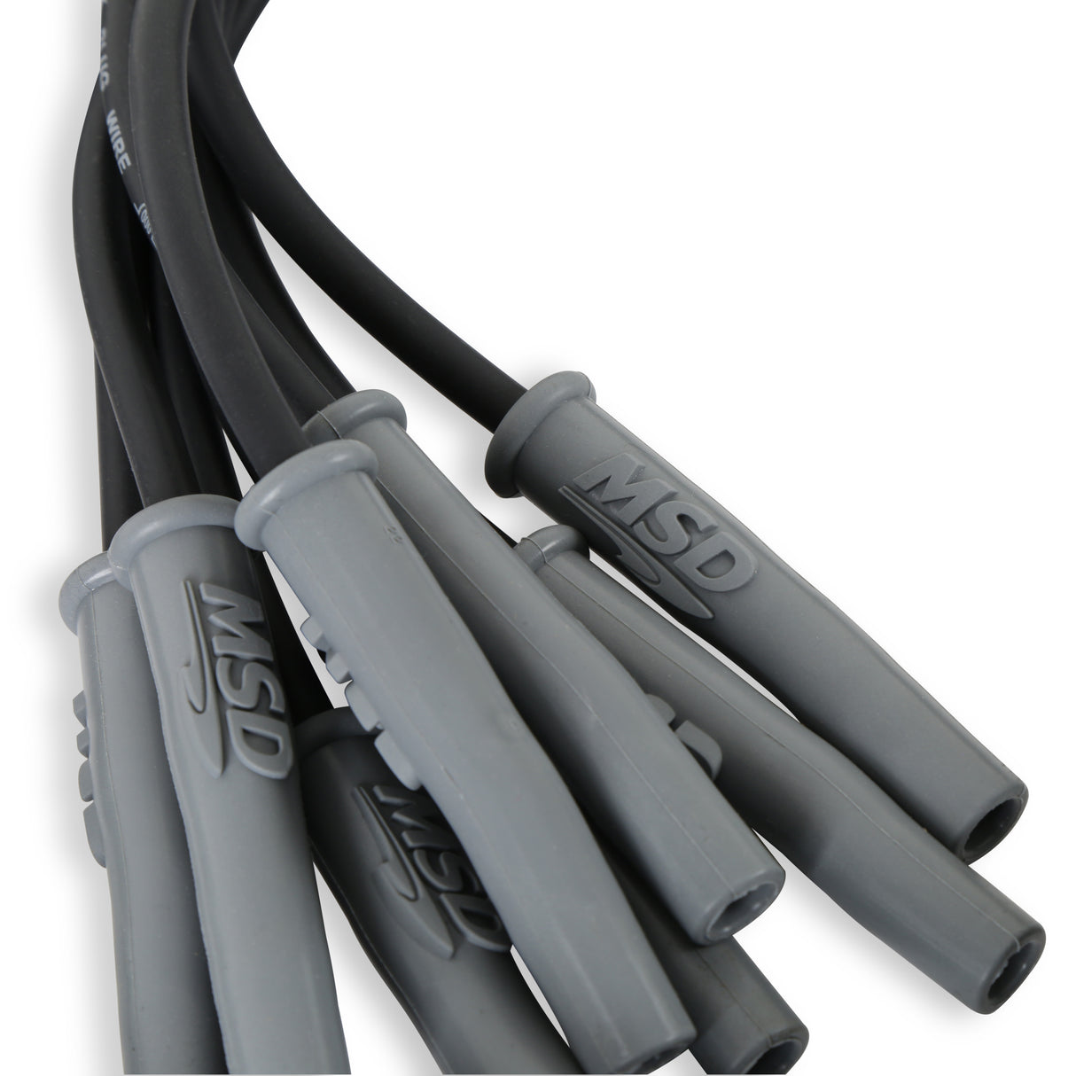 MSD Wire Set, SC Blk, Chry. 383-440 HEI for MSD Dist. - 32733